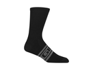 Seasonal Merino Sock / black/charcoal / S