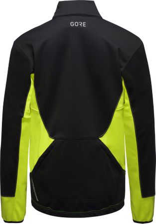 C5 GWS THERMO TRAIL Herren-Softshelljacke / black/neon yellow / M