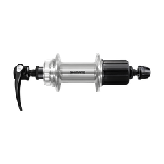 Hinterradnabe FH-QC400 / silber / 32, 135 mm