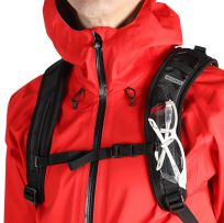 YAK Rucksack 19 + 5 Liter / schwarz grau / 19+5L