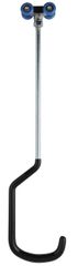 ROLLERFLEX+ Velohaken, Reifenbreite bis 2.6" / schwarz / 70 x 380mm