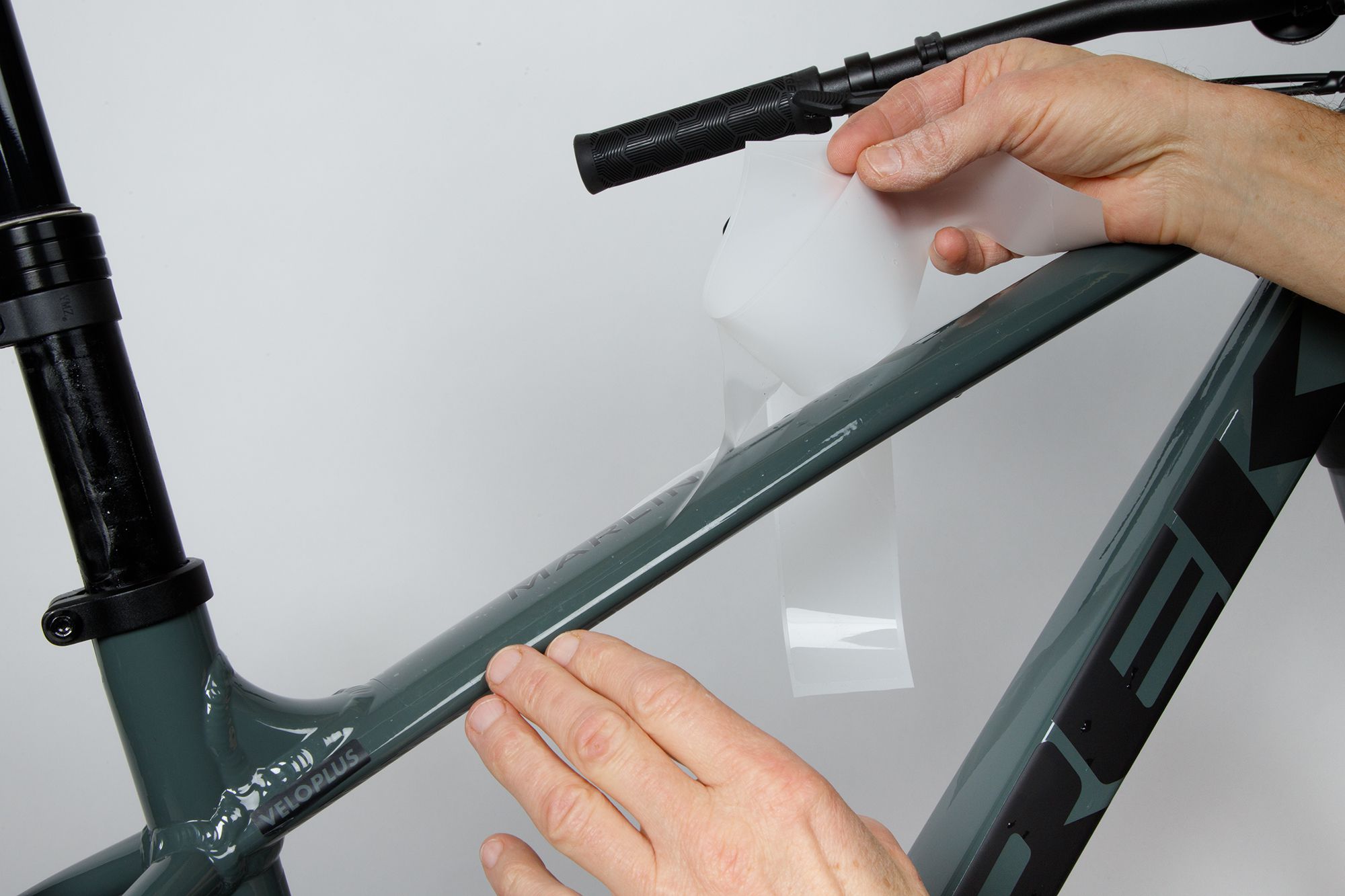 BIKESAVER Rahmen-Schutzfolie XPEL, 1000 x 50mm / transparent matt