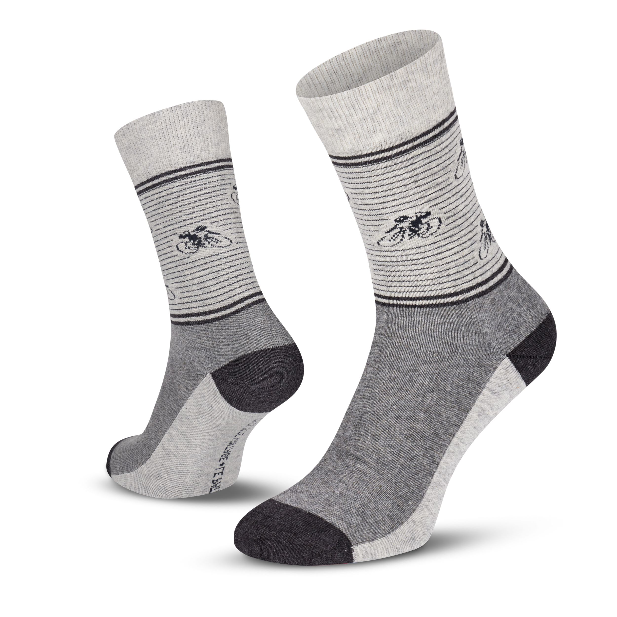 Vintage Cyclist Socks / grey melange / 43-46