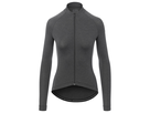 NEW ROAD Damen-Gravel-Langarmtrikot / charcoal heather / XS