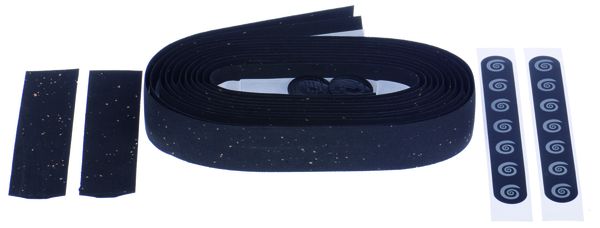 Lenkerband Kork plus / schwarz