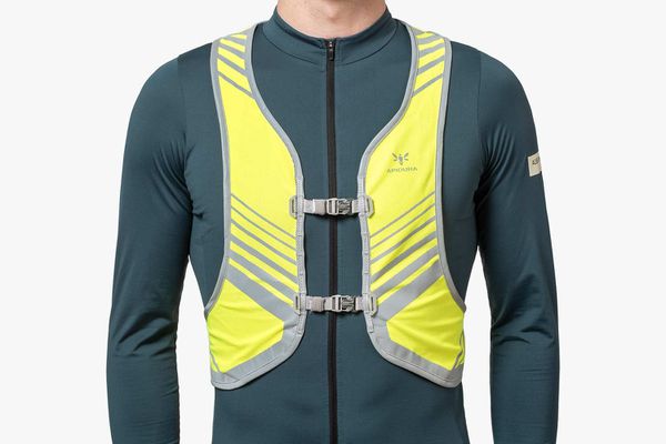 PACKABLE VISIBILITY VEST reflektierende Weste / fluorescent yellow / S/M