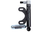 DUAL Minipumpe mit CO2-Adapter und CO2-Patrone / schwarz