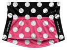 THE QOM Damen-Kurzarmtrikot / black/pink / XL