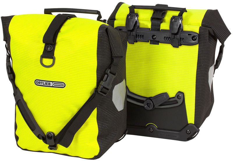 SPORT-ROLLER HIGH VISIBILITY Taschen (Duo) / gelb