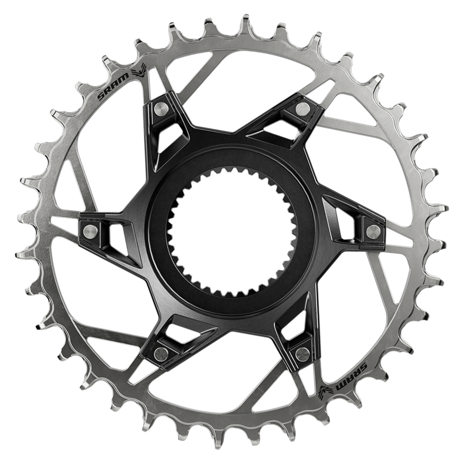 Chainring XX Eagle AXS Transmission AVINOX / black/silver / 36T