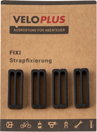 FIXI Strapfixierung (4er-Set) / schwarz / standard