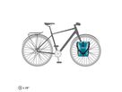 SPORT-ROLLER CLASSIC Taschen (Duo) / petrol