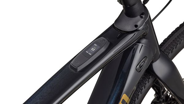 CREO 2 E5 COMP E-Gravelbike / gloss metallic dark navy harves gold / 54 CM