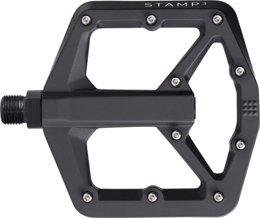 Pedal Stamp 3 small / schwarz mag / Plattformpedal, 100 x 100 mm