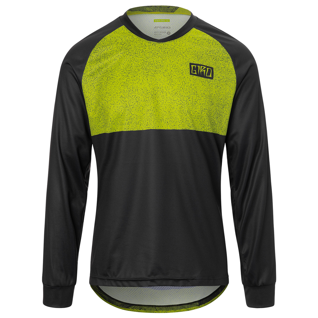 M Roust LS Jersey / ano lime breakdown / S