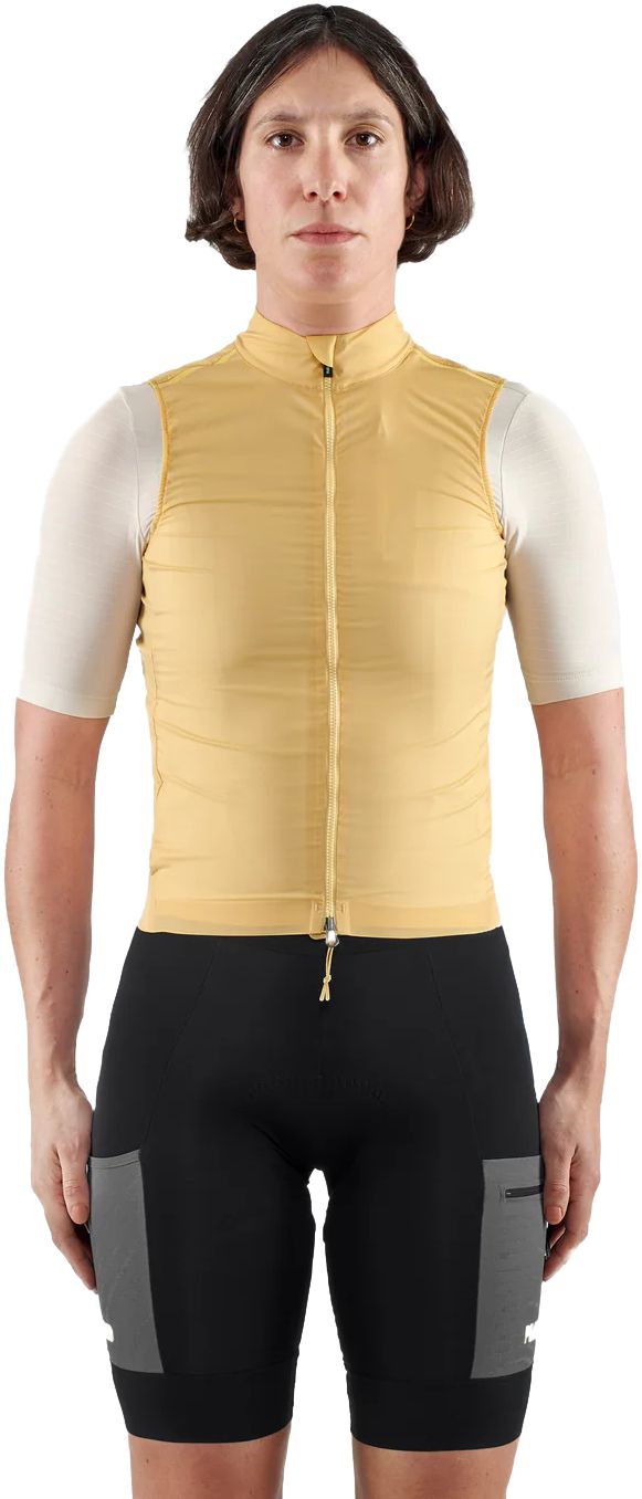 ODYSSEY HIGH VISIBILITY Damen-Windweste / light yellow / M