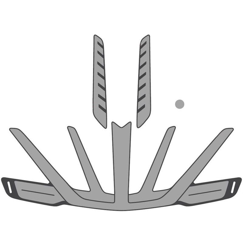 ARX Ersatzpolsterset / schwarz / 51-55CM