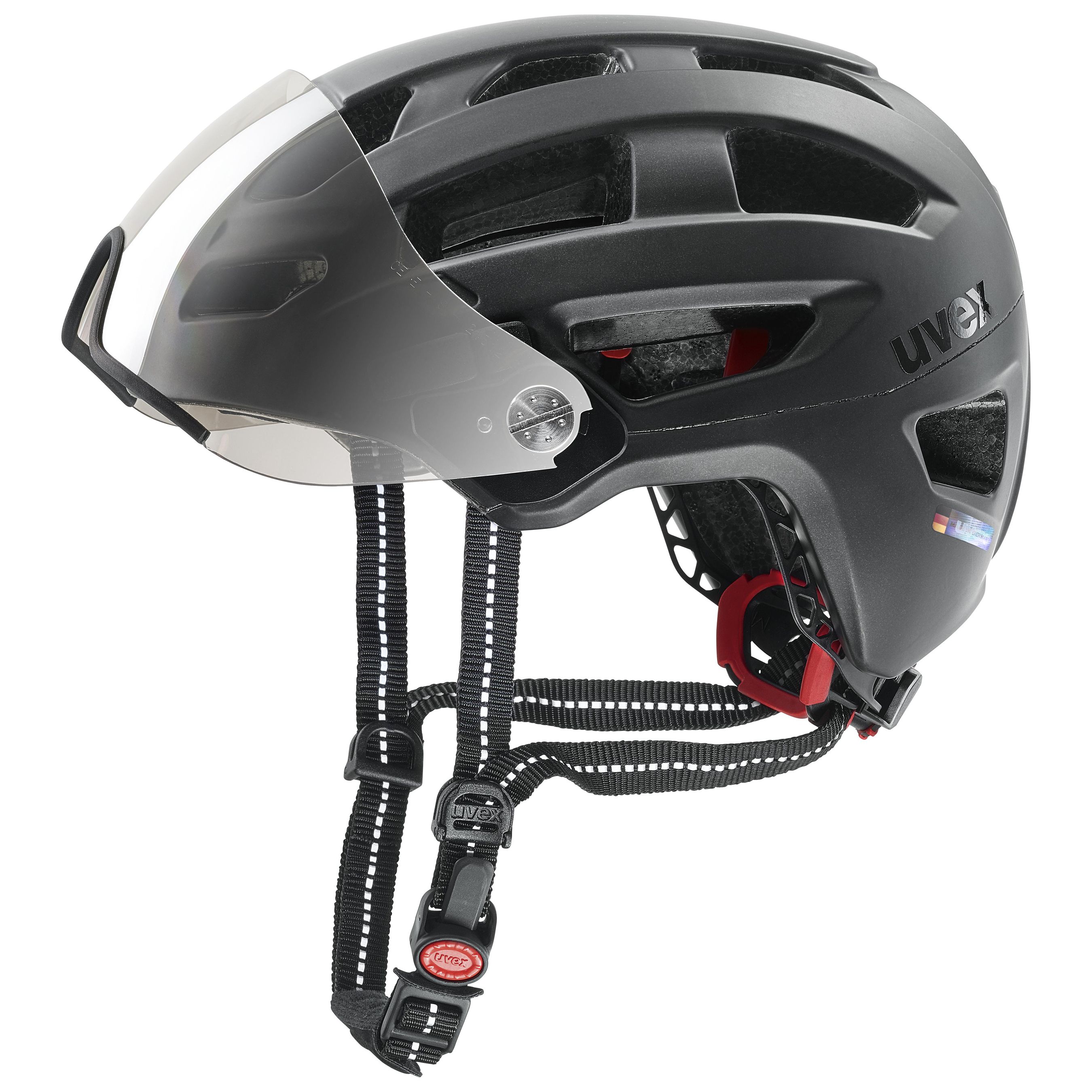 FINALE VISOR Velohelm / black matt / 56-61cm