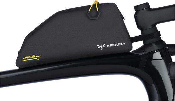 EXPEDITION BOLT-ON TOP TUBE PACK Oberrohrtasche / black / 1l