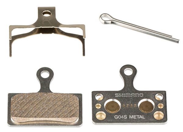 G04S  Bremsbelag / Metall/Trägerplatte Stahl