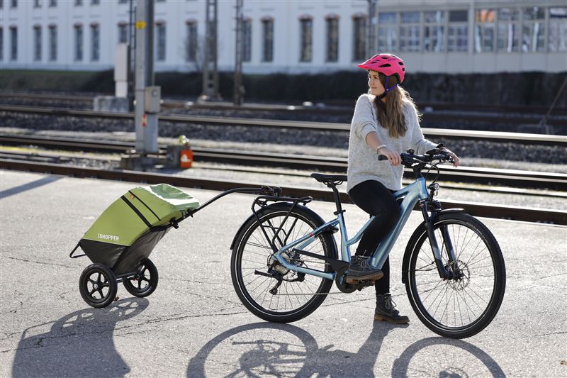 VELOSHOPPER Einkaufswagen / grün