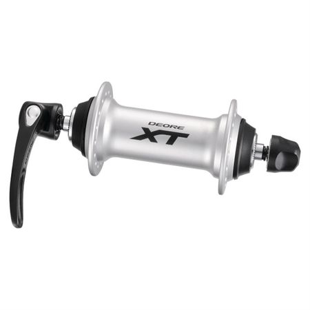 DEORE XT Nabe vorne 100mm, 36L für Felgenbremsen / silber