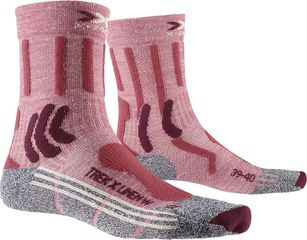 Women Trek X Linen / Vintage Red Melange/Grey Melange / 35-36