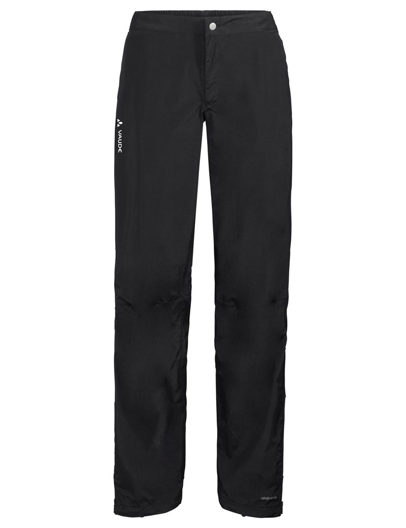 YARAS III Damen-Regenhose / black / 38