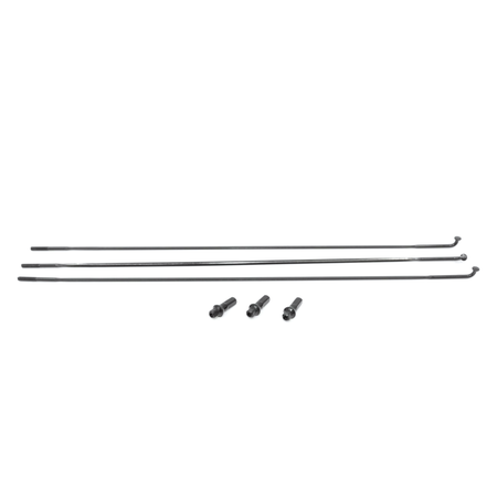 Spoke and Nipple (DB) 230mm CX-Ray J-Bend Qty 3 / black