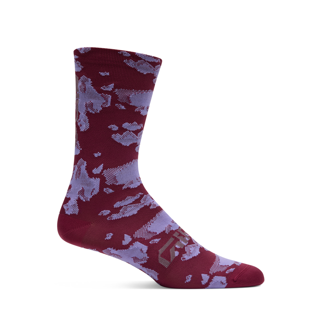 Comp Racer High Sock / maroon pulse / S