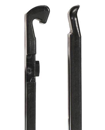 Pneuhebel Set à 2 Stück schwarz / schwarz