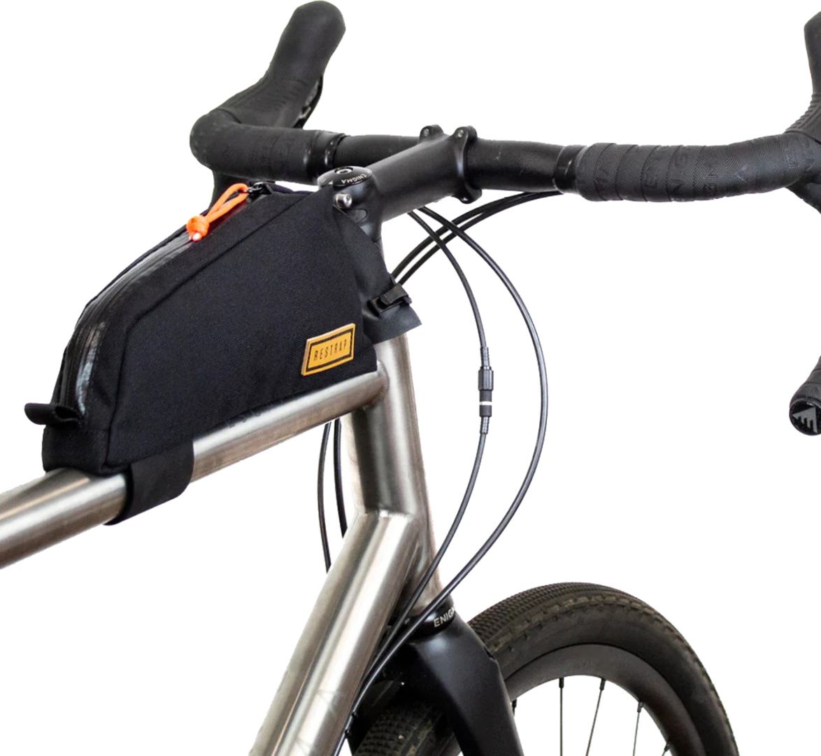 Top Tube Bag / schwarz / 25 x 13 x 3 cm, 0.8 l