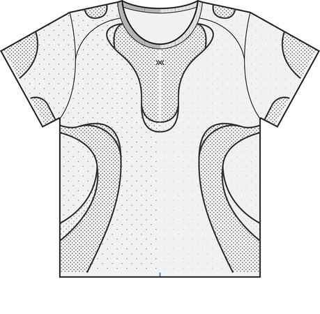 X-Bionic Women XCeed Run Perform Shirt / X white/X black / L