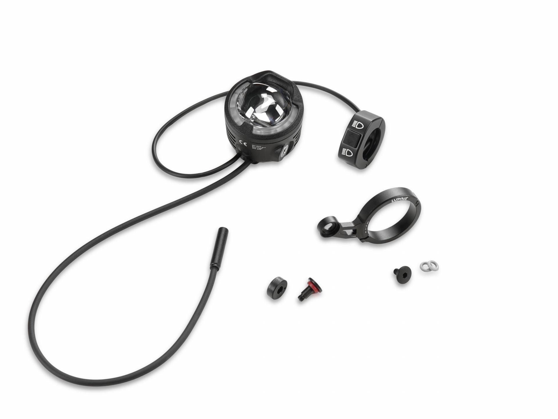 SL F BOSCH Purion/Kiox LED-Scheinwerfer mit Auf-/Abblendlicht / schwarz