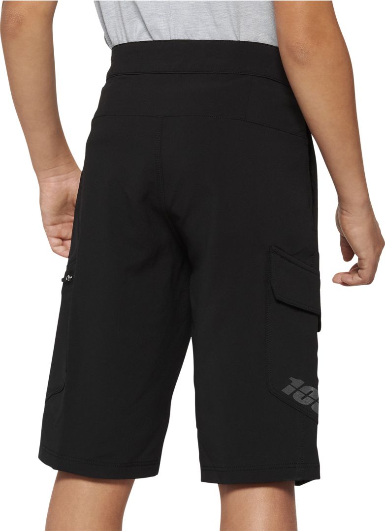 Shorts Ridecamp Youth / schwarz / 22