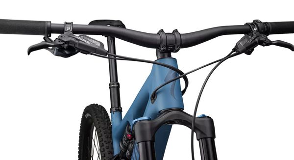 LEVO SL COMP CARBON GEN2 E-MTB Fully / satin mystic blue mystic blue metallic silver dust / S4