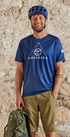 ANTEROM MULTI Herren-Kurzarmshirt / midnight / M