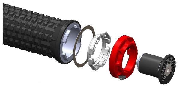 REVGRIPS Pro Series MTB Griff / schwarz / 32.5mm