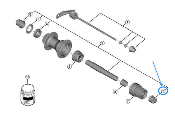 Konus-Set FH-MT401 rechts