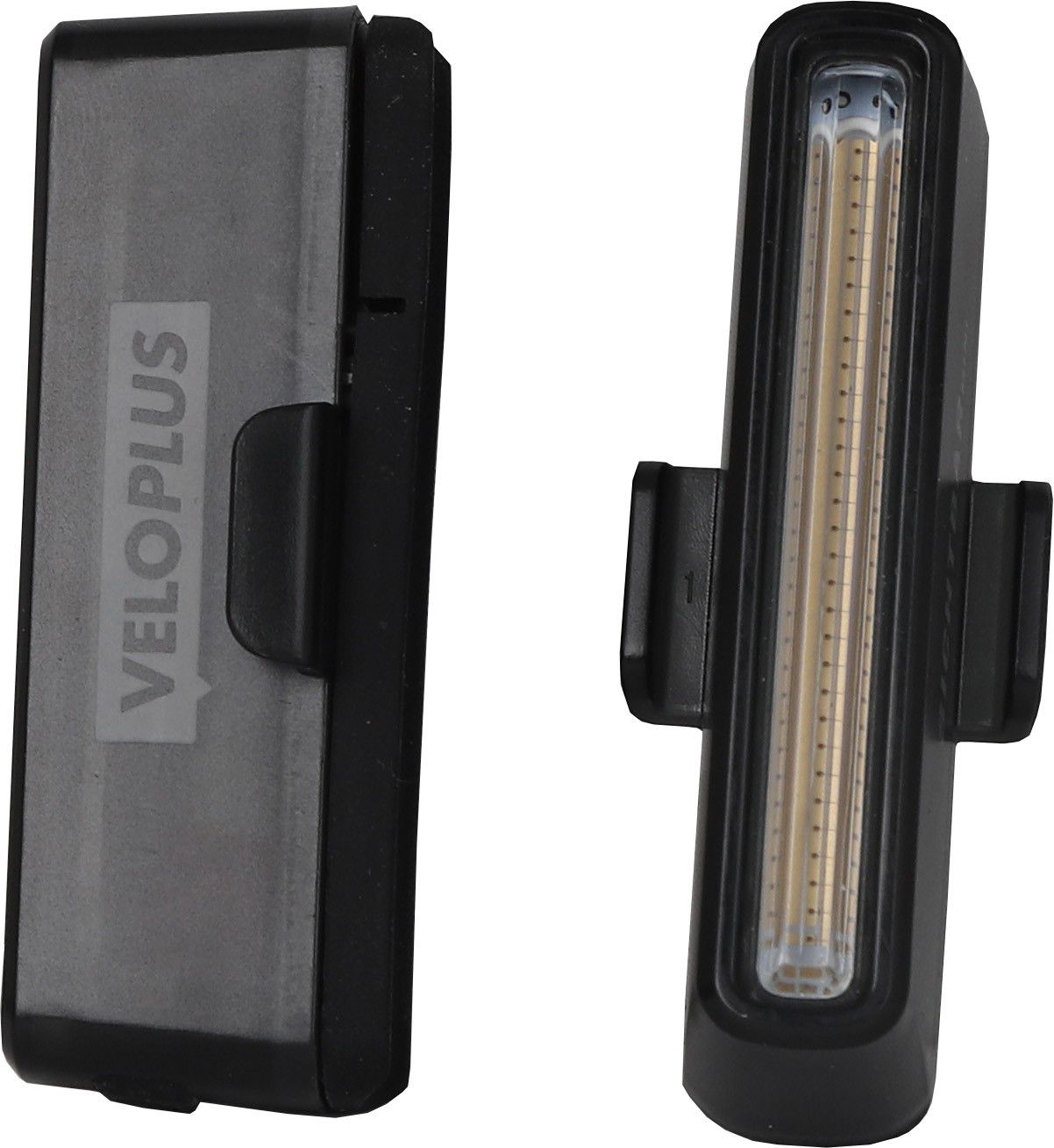 SICHTBAR MINI COMBO Positionslicht-Set / schwarz / 30 Lumen, USB-C