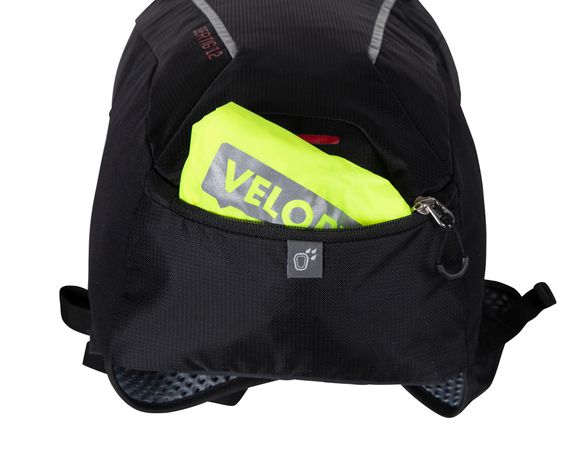 SERTIG 12 Rucksack, 12L, 630g / schwarz rot / 12L