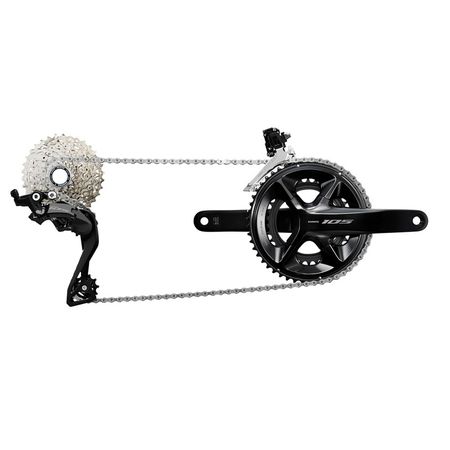 SHIMANO 105 R7100 Wechsel 12fach / schwarz