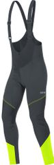 C3 GWS Herren-Softshell-Trägerhose mit Polster / black/neon yellow / S