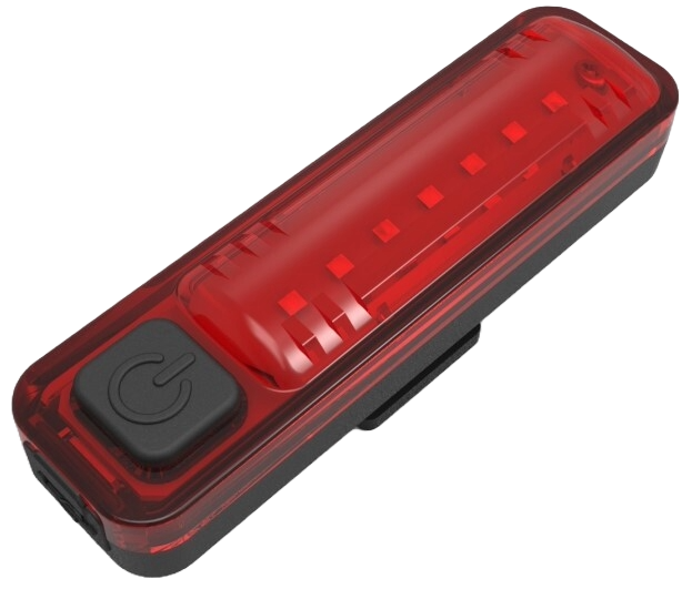 Rücklicht Acrux USB mit Halter / schwarz