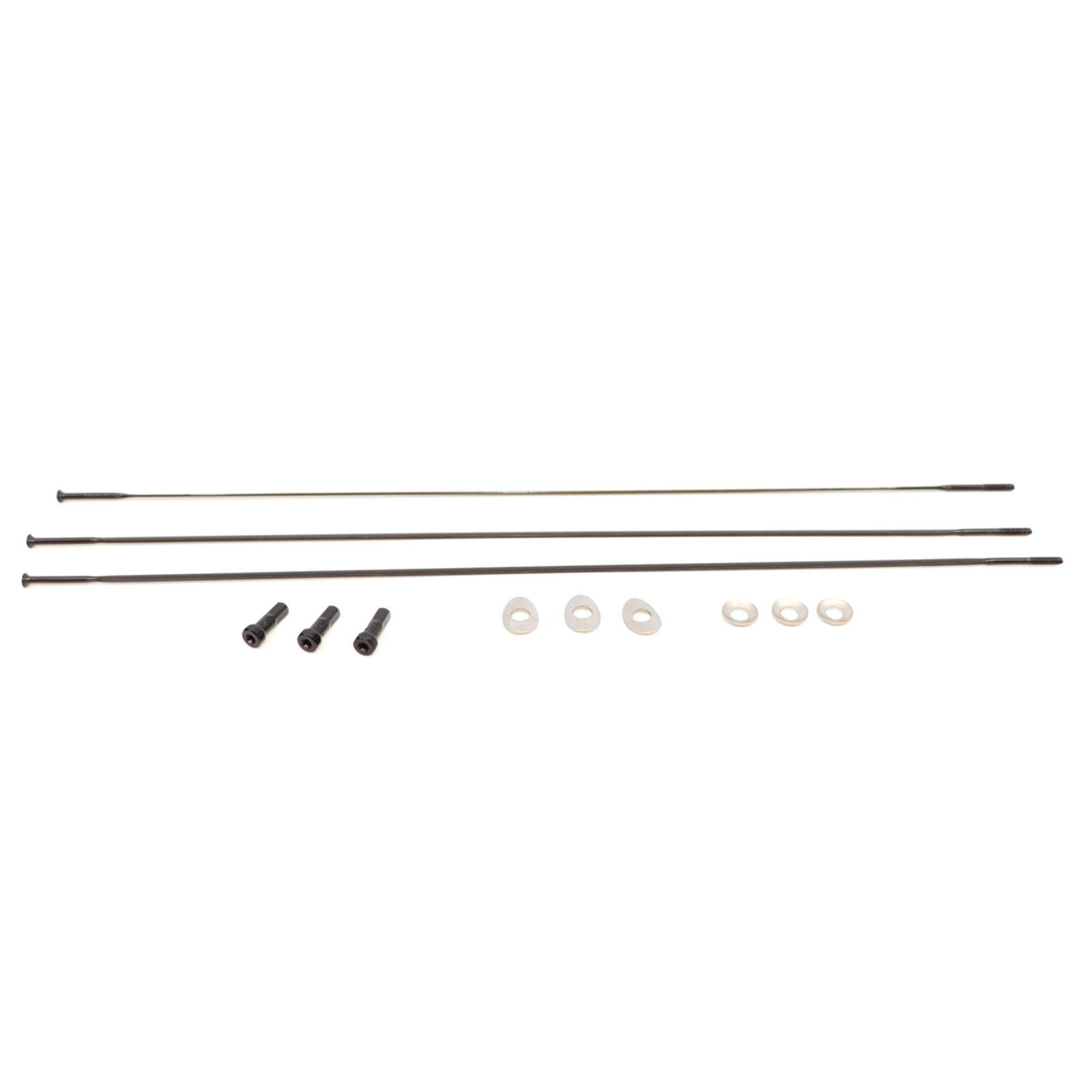 Spoke and Nipple 274mm CX-Ray Straight Pull Qty 3 / black