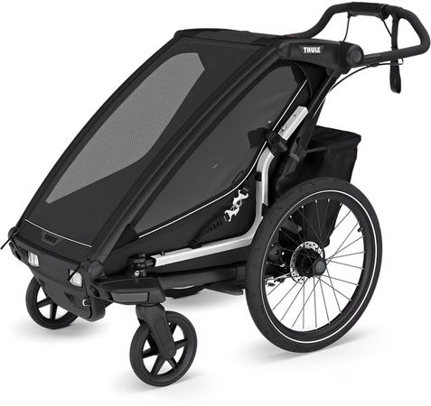 CHARIOT SPORT 2 single Kinderanhänger / black