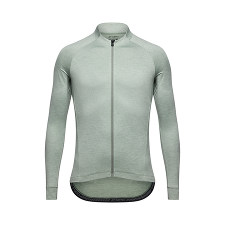 NEW ROAD Herren-Gravel-Langarmtrikot / hedge green heather / M