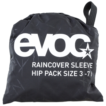 Raincover Sleeve Hip Pack 3-7L / black