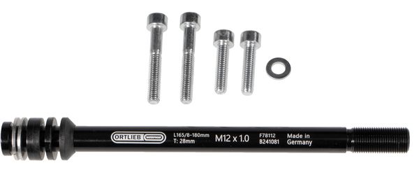 THRU AXLE M6-CONNECTOR Steckachsenadapter / M12x1