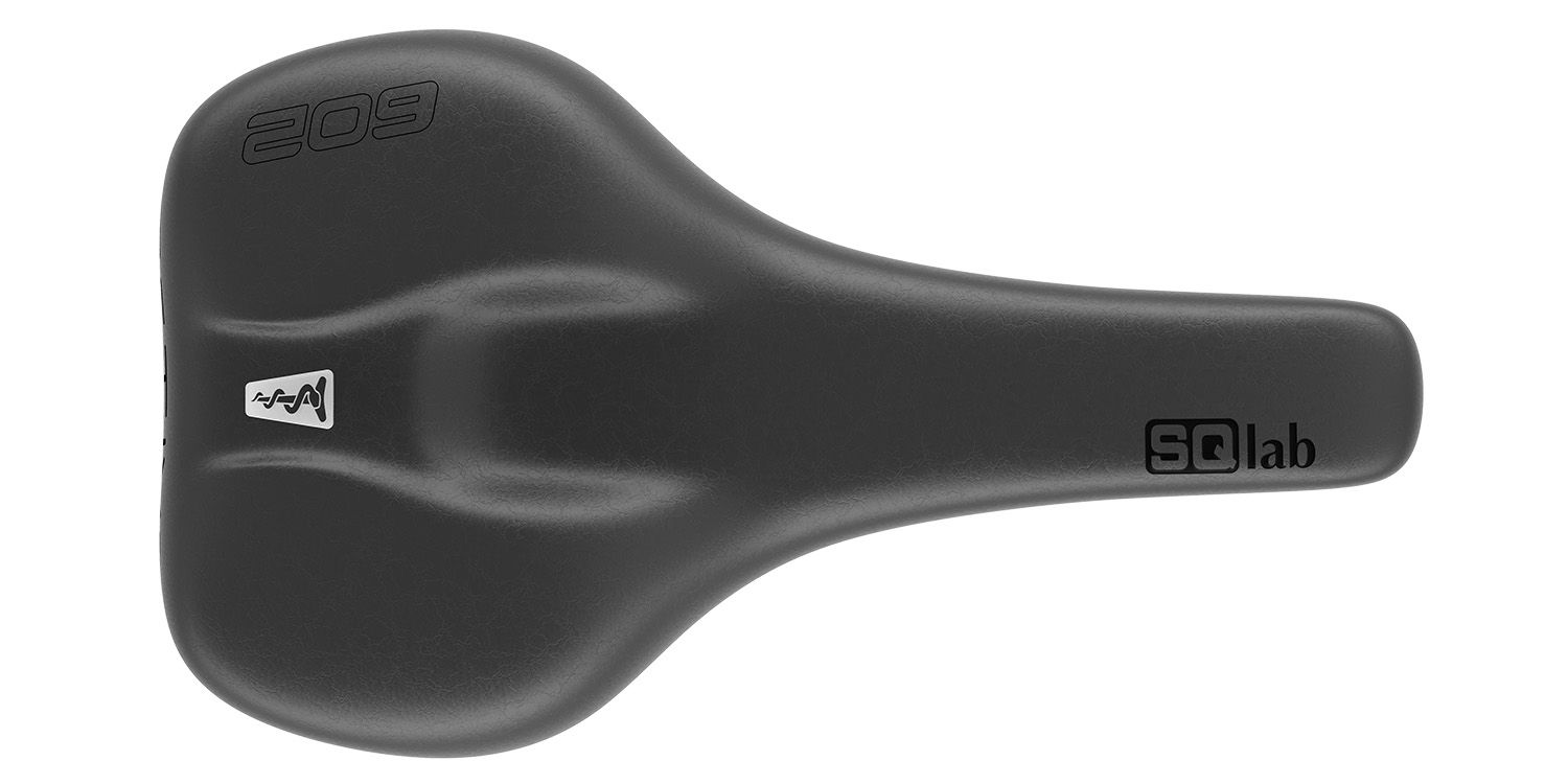 602 M-D ACTIVE 2.1 Sattel / schwarz / 160mm